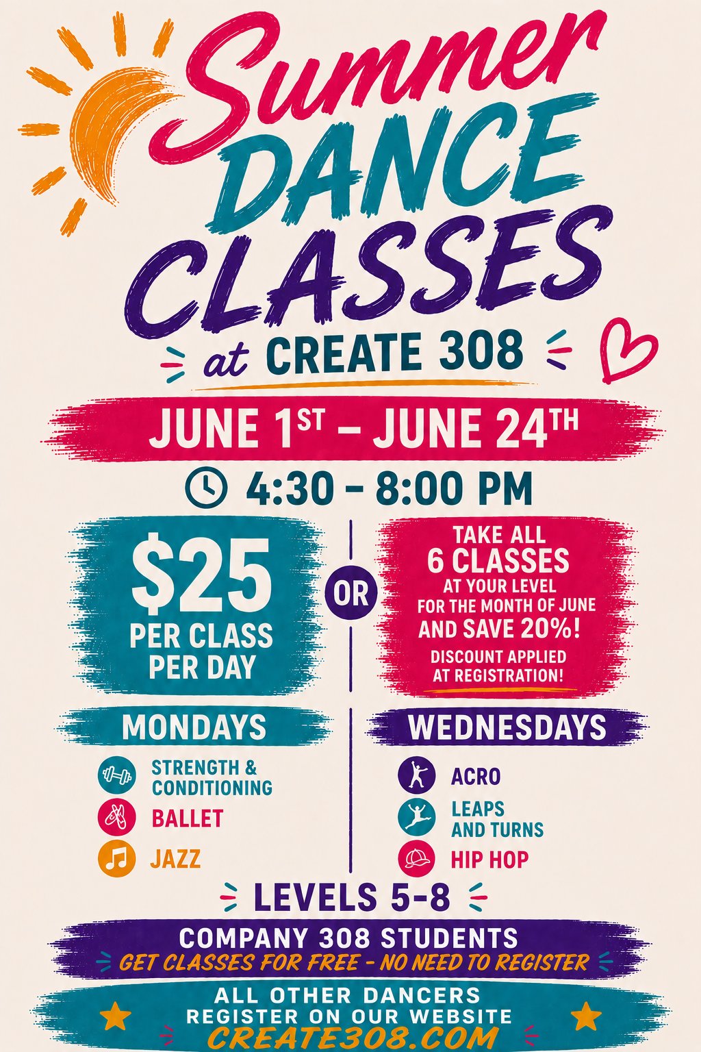 Summer Dance Classes 2026